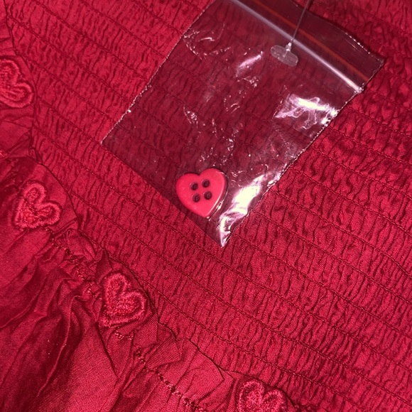 FARM Rio Red Ruffled Blouse - Picture 12 of 12